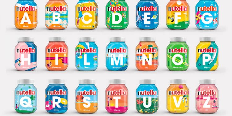 Nutella: i nuovi vasetti parole realizzati con Treccani