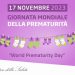 17 novembre, Giornata mondiale della prematurità – World Prematurity Day