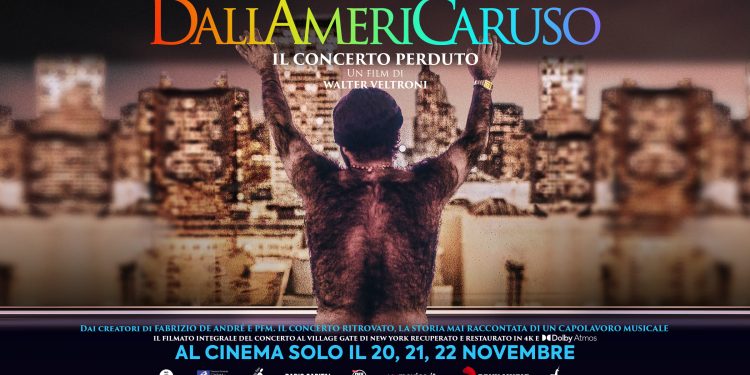 VIDEO-Lucio Dalla, dal 20 al 22 novembre, al cinema il concerto perduto DallamericaCaruso