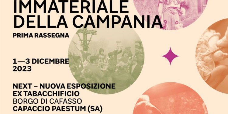 Patrimonio Immateriale della Campania: venerdì 1° dicembre a Paestum la prima rassegna
