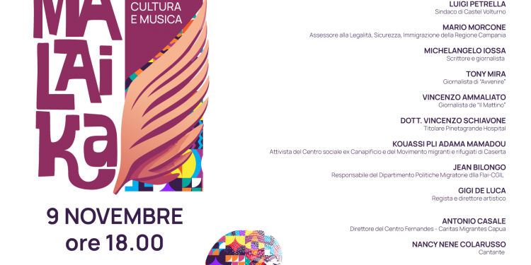 Evento a Castel Volturno nel 15esimo anniversario della scomparsa di Miriam Makeba