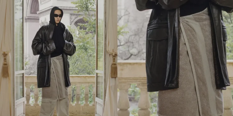 Balenciaga lancia la gonna asciugamano da 700 euro