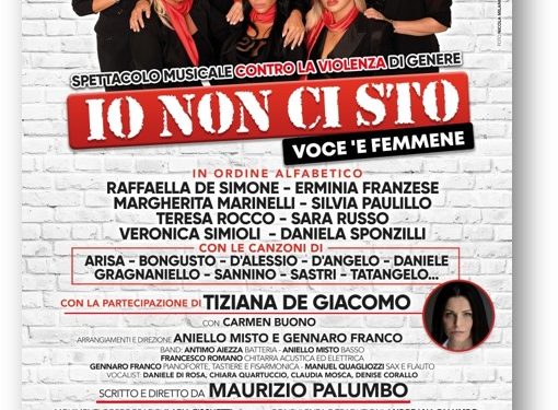 25 e 26 novembre, al Trianon Viviani: “io non ci sto” lo spettacolo musicale per la Giornata contro la violenza sulle donne