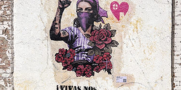 “Vivas Nos Queremos!”: in Messico una nuova oepra della street artist Laika