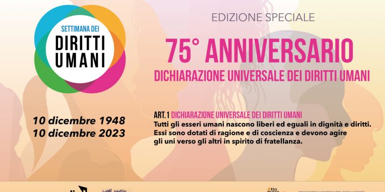 Ritorna la “Settimana dei diritti umani” per il 75° Anniversario della Dichiarazione universale