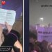 VIDEO-Flash mob per Giulia Cecchettin al concerto di Calcutta: doveva essere in platea