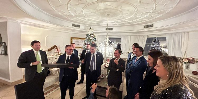 Conviviale di fine anno della Bourelly Group: legalità, efficienza e meritocrazia le idee-forza per il 2024