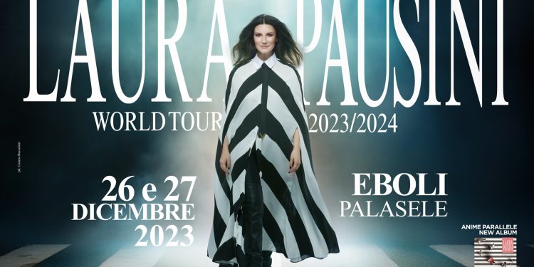 26 e 27 dicembre, al Palasele di Eboli: Laura Pausini in concerto