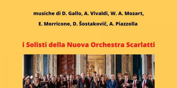 Nuova Orchestra Scarlatti: “musiche per un tempo di festa”, concerto nella Chiesa di Santa Maria delle Grazie