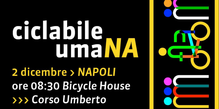 Sabato 2 dicembre, a Napoli, un flash mob per ricordare ciclisti e pedoni vittime della strada