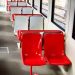 Femminicidi, un sedile rosso sui treni della Circumvesuviana