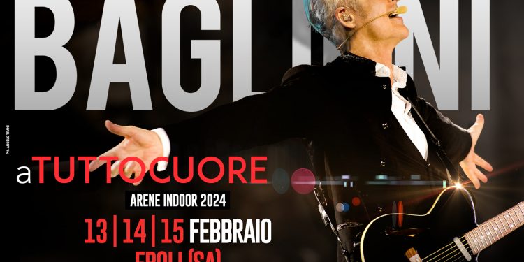 Dal 13 al 15 febbraio, al PalaSele, l’ultimo concerto di Claudio Baglioni