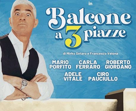 Al teatro Cilea in scena Biagio Izzo con lo spettacolo “Balcone a tre piazze”