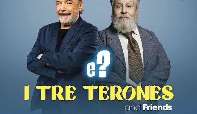 Lello Arena e Nino Frassica in scena al Teatro Cilea di Napoli con “I tre Terones & Friends”