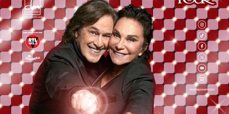 “Un’Estate da BelvedeRE”, Ricchi e Poveri in concerto al Belvedere di San Leucio