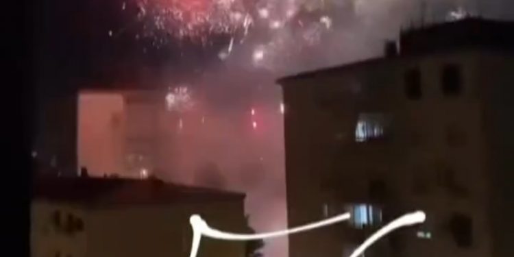 VIDEO-Nel rione Conocal di Ponticelli “tributo-show” per festeggiare il compleanno del ras ucciso