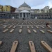 Morti sul lavoro, 500 bare in piazza Plebiscito a Napoli