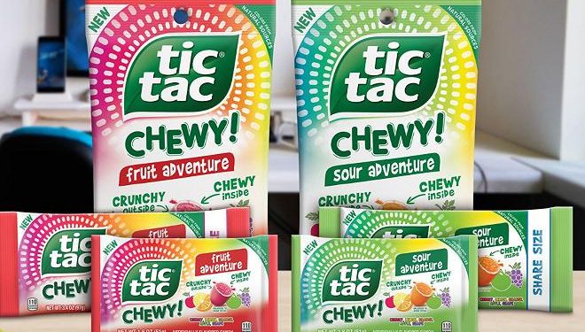 Ferrero lancia le sue prime caramelle: una versione rivisitata delle celebri “Tic Tac”