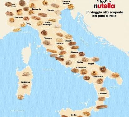 Nutella, prorogata l’iniziativa “Candida il pane della tua Regione”