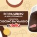 Nutella regala il cuscino da viaggio: ecco come riceverlo