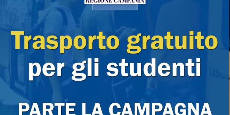 Regione Campania, abbonamenti gratuiti agli studenti anche per il nuovo anno scolastico