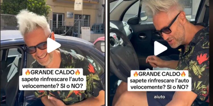 Ecco come raffreddare rapidamente l’auto lasciata al sole con un metodo scientifico