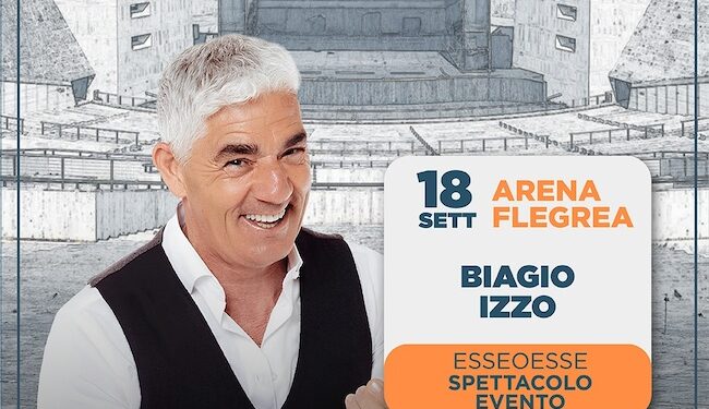 Quadrifoglio in arena: mercoledì 18 settembre secondo appuntamento con Biagio Izzo in “ESSEOESSE”
