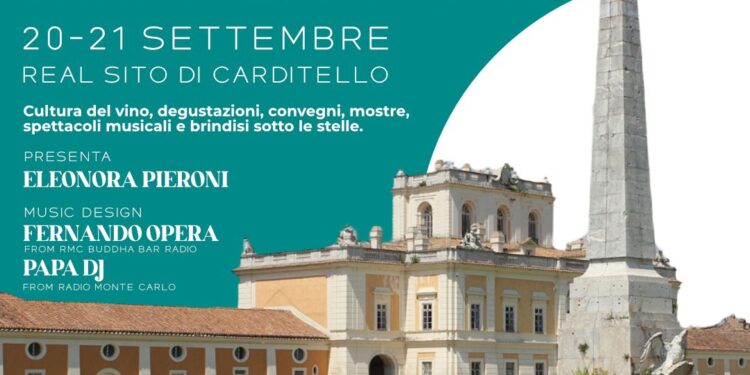 Carditello per due giorni si trasforma nella Reggia del Vino: il 20 e 21 settembre c’è il “Mediterranean Wine Art Fest”