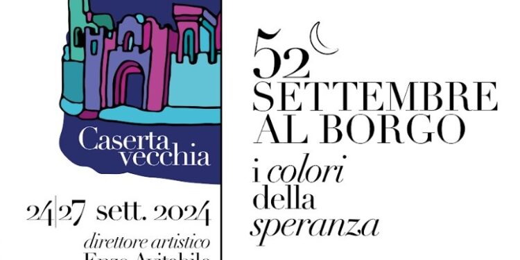 Dal 24 al 27 settembre: “Settembre al Borgo”, la 52esima edizione del festival diretto da Enzo Avitabile 