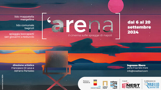Dal 6 al 20 settembre, nove appuntamenti con il cinema d’autore sulle spiagge di Napoli: ingresso gratuito