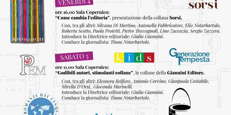 Presentazioni Giannini editore, all’interno del Campania Libri Festival, a Palazzo Reale