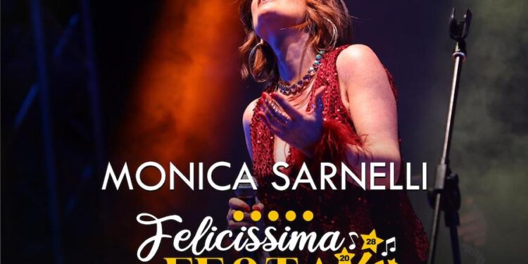 Lunedì 14 ottobre, al teatro Augusteo di Napoli, la “felicissima festa” di Monica Sarnelli