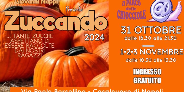 Casalnuovo: sold out al Parco delle Chiocciole per la seconda edizione di ZUCCANDO