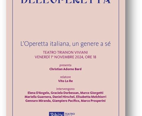 Trianon Viviani, al via il “Festival dell’operetta”