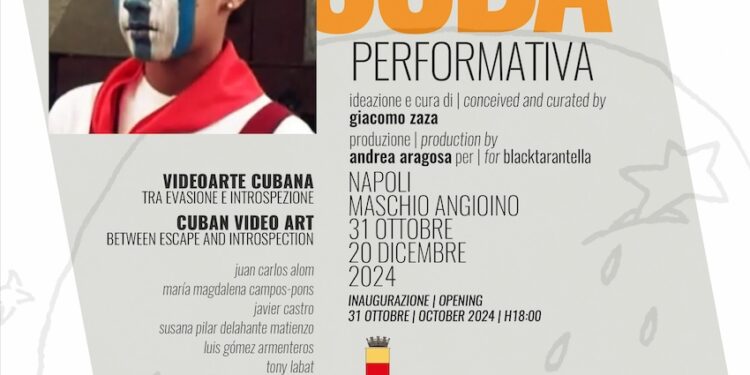 Dal 31 ottobre al 20 dicembre, al Maschio Angioino: “Cuba performativa”