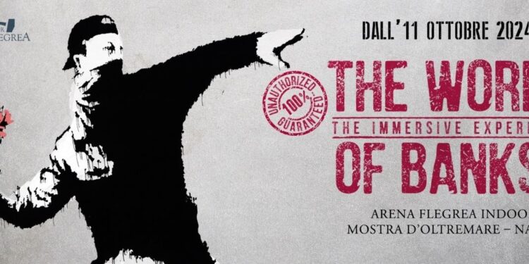 ‘The World of Banksy – The Immersive Experience’: dall’11 ottobre al 4 maggio, all’Arena Flegrea indoor