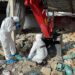 Esplosione fabbrica clandestina di fuochi a Ercolano, bonifica dei carabinieri