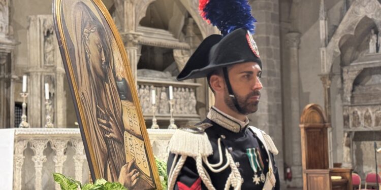 Napoli, i carabinieri celebrano la patrona Virgo Fidelis nella chiesa di Santa Chiara