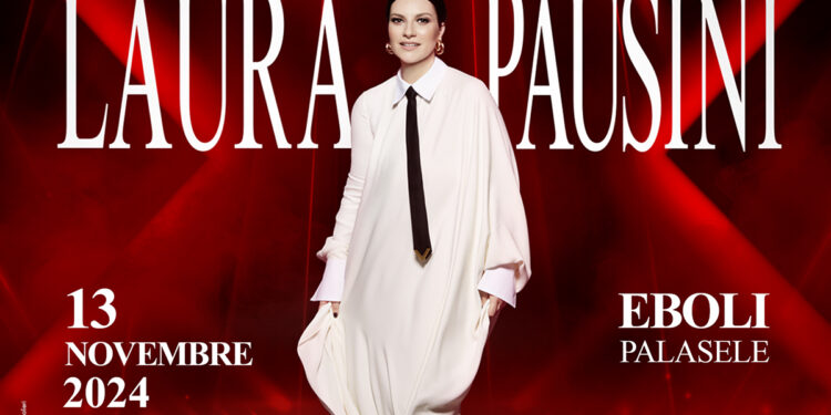 Laura Pausini torna al PalaSele di Eboli con il World Tour Winter 2024: apre il concerto Stè