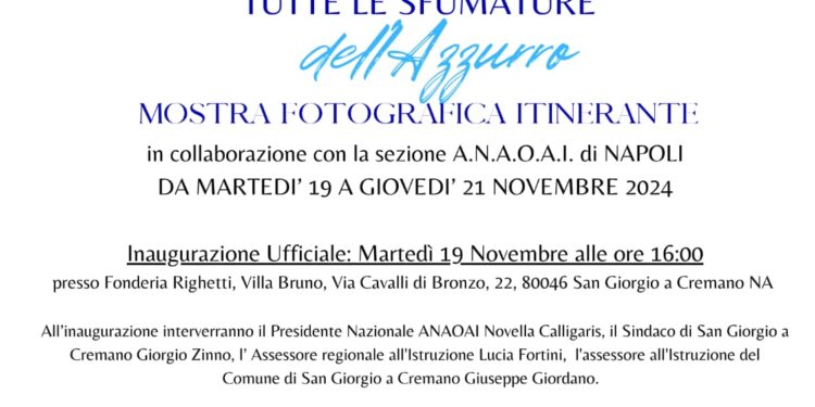 “Tutte le sfumature dell’azzurro”: mostra fotografica itinerante dedicata allo sport italiano