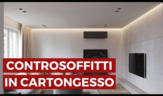 Controsoffitti in cartongesso, la scelta ideale per migliorare gli spazi