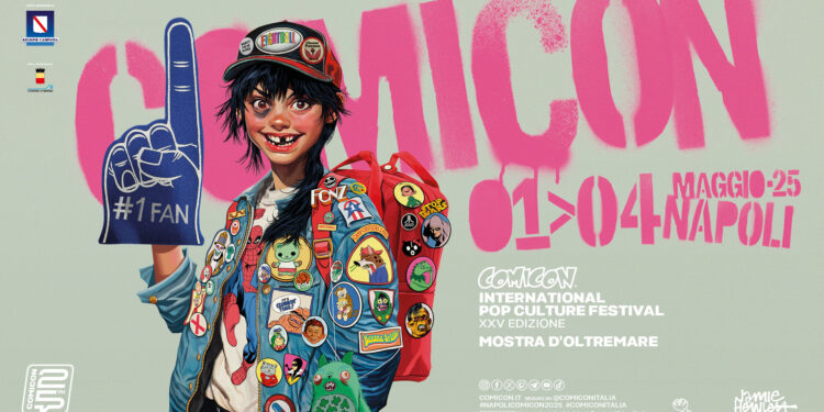 Comicon Napoli: dal 1° al 4 maggio la XXV edizione, le prime anticipazioni