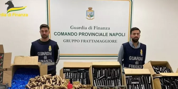 Operazione “capodanno sicuro”: maxi-sequestro di botti illegali