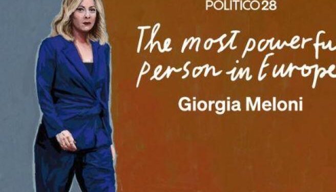 Politico: Giorgia Meloni è il “personaggio europeo più potente del 2025”