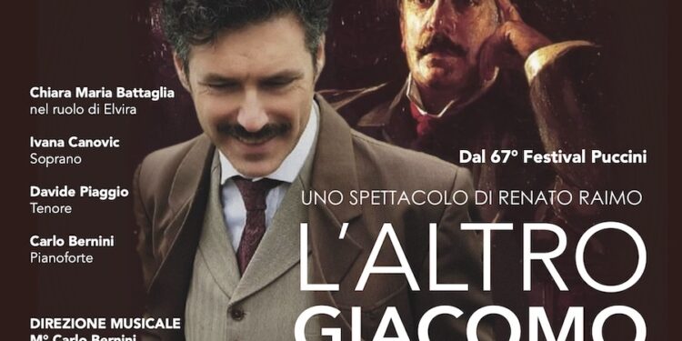 19 dicembre, al teatro Politeama: “L’Altro Giacomo” di e con Renato Raimo nel ruolo di Puccini