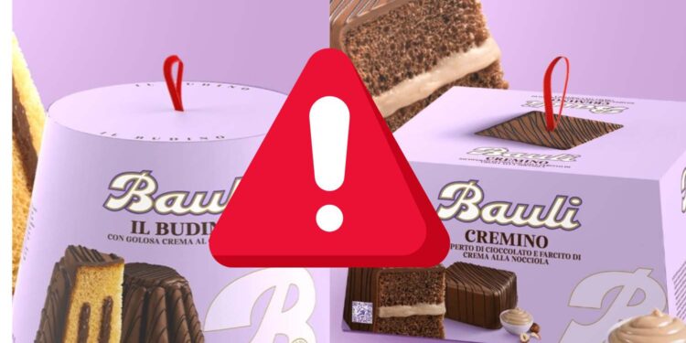 Bauli richiama prodotti natalizi: ecco quali