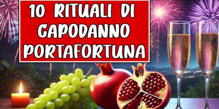 Capodanno: 10 rituali portafortuna per iniziare il 2025 nel migliore dei modi