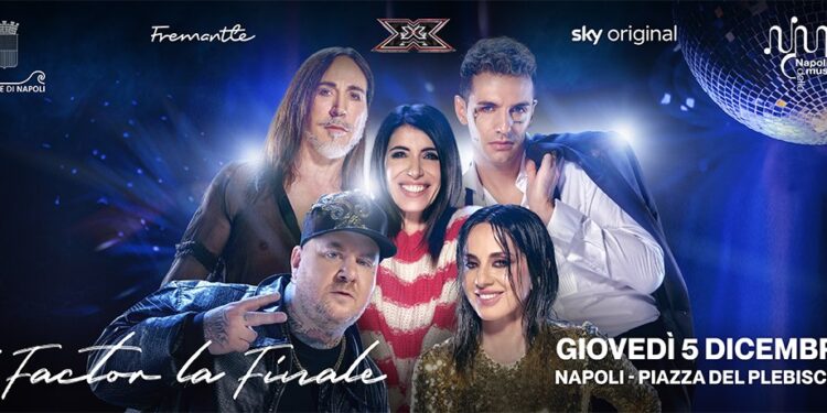 Giovedì 5 dicembre, la finale di X Factor in diretta da Napoli