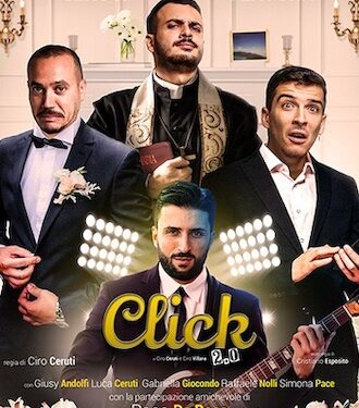 “Click 2.0”: da Ciro a Emanuel Ceruti, il passaggio generazionale della commedia teatrale in scena al Teatro Cilea