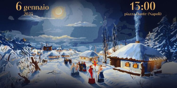 Lunedì 6 gennaio, a piazza Dante, iniziativa della comunità ucraina
